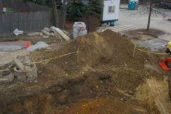 Excavation Area Looking East
